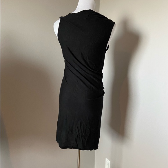 Massimo Dutti Silk Blend Asymmetrical Knit Dress - Picture 4 of 7